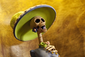 Tradition Gallery: A Day of the Dead doll in Mexico