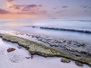 Cayman Prints: Daybreak on the Caribbean Sea at Consuelos Beach on Grand Cayman