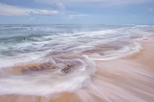 Oceans Seas Prints: Daybreak at Consuelos Beach on Grand Cayman, Cayman Islands, British West Indies