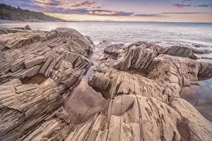 Rugged Coast Prints: Daybreak on the remote coast of Lake Superior, Ontario, Canada