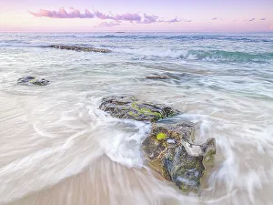 Surfers Beach Prints: Daybreakon the Caribbean Sea at Consuelos Beach