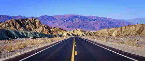 Highway Prints: Death Valley National Park, California, USA