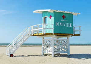 DEAUVILLE, Cote Fleurie, Calvados Normany, France