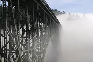 Images Dated 12th May 2014: Deception Pass Bridge, Kitsap County, Washington, USA