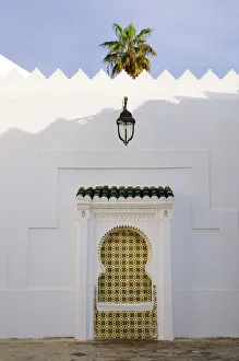 Cover Prints: Decorated fountain inside Asilah medina. Morocco