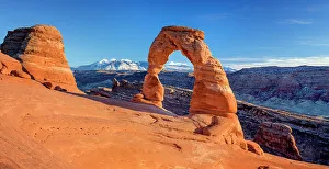 South Western Prints: Delicate Arch at Sunset, Arches National Park, Utah, USA