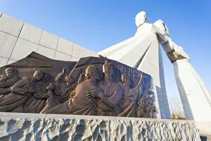 Images Dated 4th September 2012: Democratic Peopless Republic of Korea (DPRK), North Korea, Pyongyang, Monument