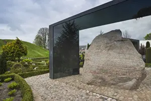 Denmark, Jutland, Jelling, birthplace of Christianity in Denmark, Jelling Kirke Church