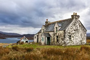 Images Dated 11th January 2017: Derelict house, Lewis and Harris, Hebrides, Scotland