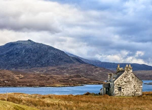 Images Dated 11th January 2017: Derelict house, Lewis and Harris, Hebrides, Scotland