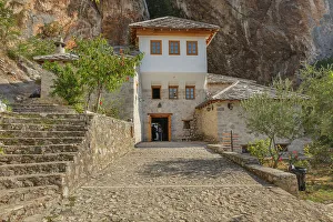 Mostar Prints: Dervish monastery, tekke, Blagaj, Mostar, Bosnia
