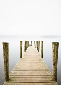 Images Dated 15th April 2016: Derwentwater jetty, Cumbria, UK