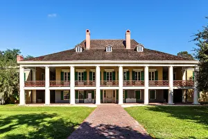 Louisiana Prints: Destrehan Plantation, Louisiana, USA, North America