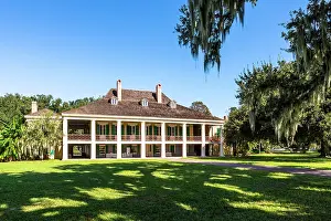 Louisiana Prints: Destrehan Plantation, Louisiana, USA, North America