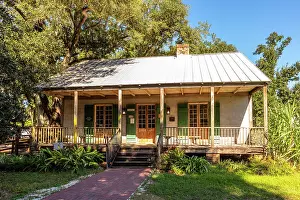 Louisiana Prints: Destrehan Plantation, Louisiana, USA, North America