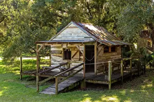Louisiana Prints: Destrehan Plantation, Louisiana, USA, North America
