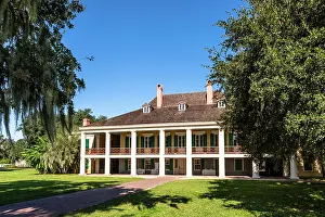 Louisiana Prints: Destrehan Plantation, Louisiana, USA, North America