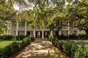 Louisiana Prints: Destrehan Plantation, Louisiana, USA, North America