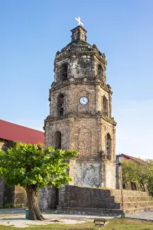 Ilocos Region Prints: Detached belltower of Our Lady of the Assumption Church (Nuestra Seanora de la Asuncion)