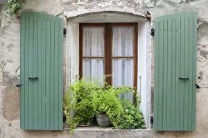 Shutters Gallery: Details of a french country home in Rural Provence France