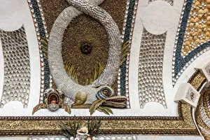 Sanssouci Prints: Details of Grotto Hall in the New Palace in Sanssouci Park, in Potsdam, near Berlin