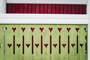 Leknes Prints: Details of leknes Church, Leknes, Lofoten Islands, Nordland, Norway