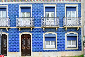 Windows Prints: Details of traditional architecture. Montemor-o-Novo, Alentejo. Portugal