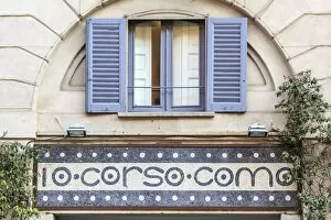 Details of the urban area of 10 Corso Como known for restaurants and shopping Milan