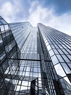 Deutsche Bank tower in Frankfurt am Main, Hesse, Germany