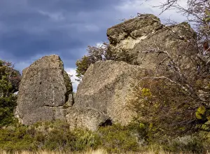 Devil Chair Rock Formation, Cueva del Milodon Natural Monument, Puerto Natales, Ultima