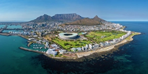Cape Town Prints: DHL Stadium & Green Point, Cape Town, Western Cape, South Africa
