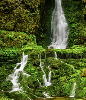 Flowing Water Prints: Dickson Brook, Fundy National Park, New Brunswick, Canada