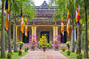 Dieu De Pagoda (Chua Dieu De) Buddhist temple in Hue, Thua Thien-Hue Province, Vietnam Dieu De Pagoda (Chua Dieu De) Buddhist temple in Hue, Thua Thien-Hue Province, Vietnam
