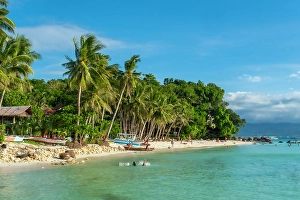 Aklan Province Prints: Diniwid Beach, Boracay Island, Aklan Province, Western Visayas, Philippines
