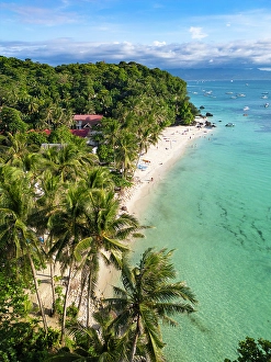 The Philippines Prints: Diniwid Beach, Boracay Island, Aklan Province, Western Visayas, Philippines