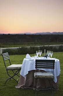 Safari Lodge Gallery: Dinner table at River Bend Lodge, Addo Elephant Park, Eastern Cape, South Africa