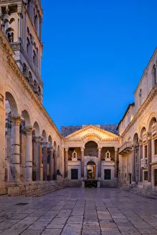 Diocletians Palace, Split, Dalmatian Coast, Croatia, Europe