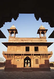 Preserved Gallery: Diwam-i-Khas (Hall of Private Audience), Fatehpur Sikri (UNESCO World Heritage Site)
