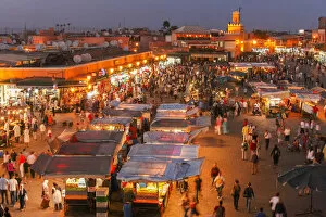 Images Dated 23rd June 2020: Djemaa el Fna, Marrakech, Morocco