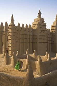 Images Dated 5th March 2006: Djenne Mosque, Djenne, Niger Inland Delta, Mopti region, Mali
