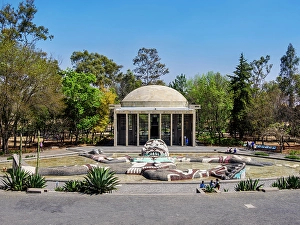 Chapultepec Prints: Dolores Carcamo Museum, Bosque de Chapultepec Park, Mexico City, Mexico