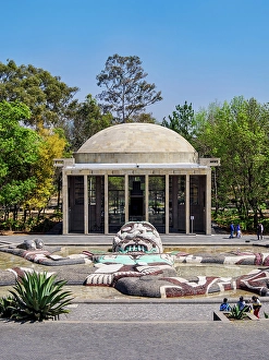 Chapultepec Prints: Dolores Carcamo Museum, Bosque de Chapultepec Park, Mexico City, Mexico