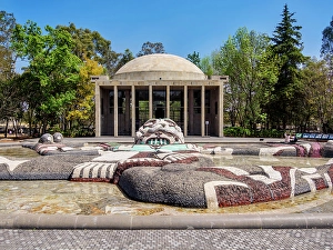 Chapultepec Prints: Dolores Carcamo Museum, Bosque de Chapultepec Park, Mexico City, Mexico