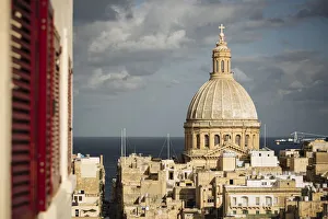 Dome of Basilica of Our Lady of Mount Carmel, Valletta, Malta