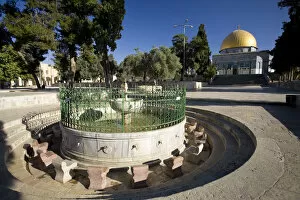 Images Dated 16th February 2009: Dome of the Rock Mosque, Jerusalem, Israel