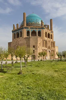 Ceramic Prints: Dome of Soltaniyeh, 1313, Soltaniyeh, Abhar County, Zanjan Province, Iran