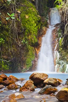 Water Fall Gallery: Dominica, Laudat. Mineral pool on the Boiling Lake hike