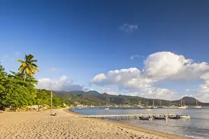 Portsmouth Prints: Dominica, Portsmouth. Purple Turtle Beach and Prince Rupert Bay
