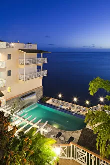 Caribbean Islands Collection: Dominica, Roseau. The Fort Young Hotel