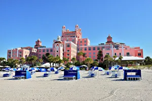 Tampa Bay Prints: Don Cesar Hotel, St.Petersburg Florida, USA